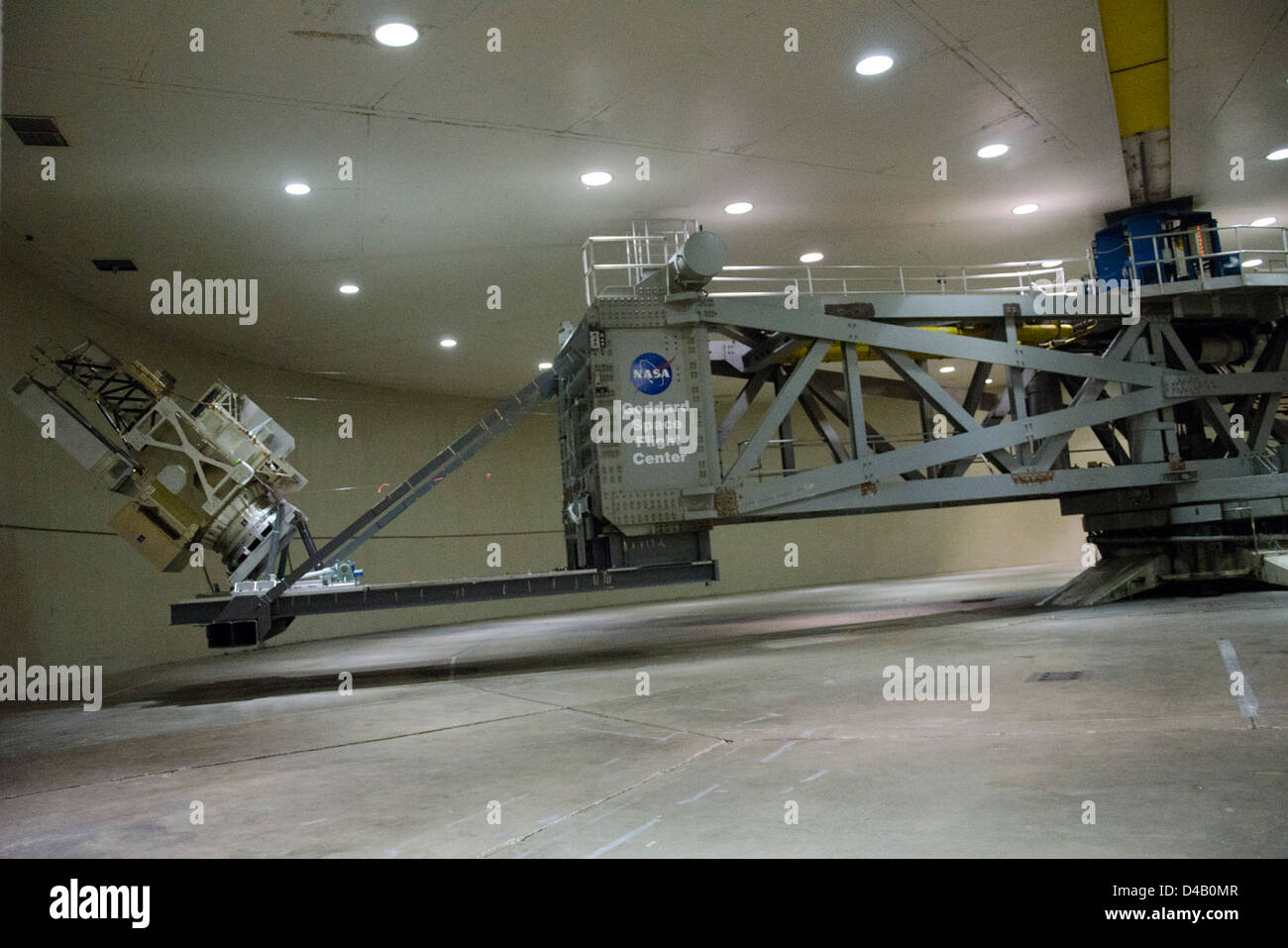 GPM Satellite testato su Goddard la centrifuga Foto Stock