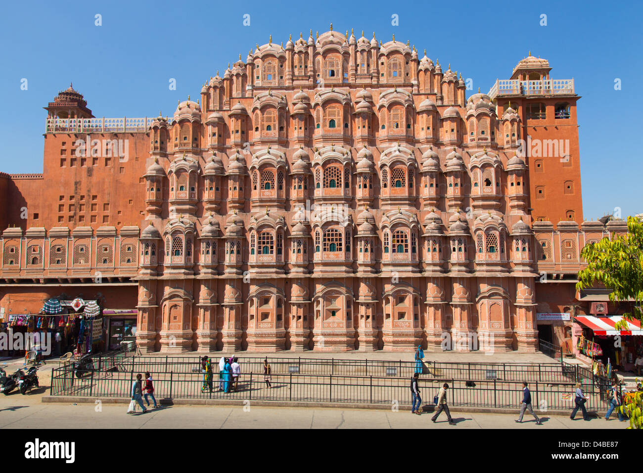 Hawa Mahal o Palazzo del vento, Jaipur, Rajasthan, India Foto Stock
