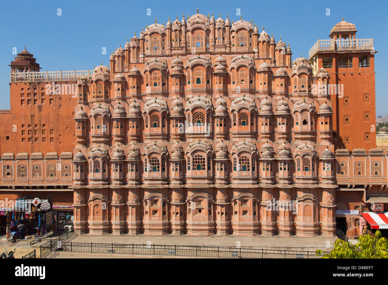 Hawa Mahal o Palazzo del vento, Jaipur, Rajasthan, India Foto Stock