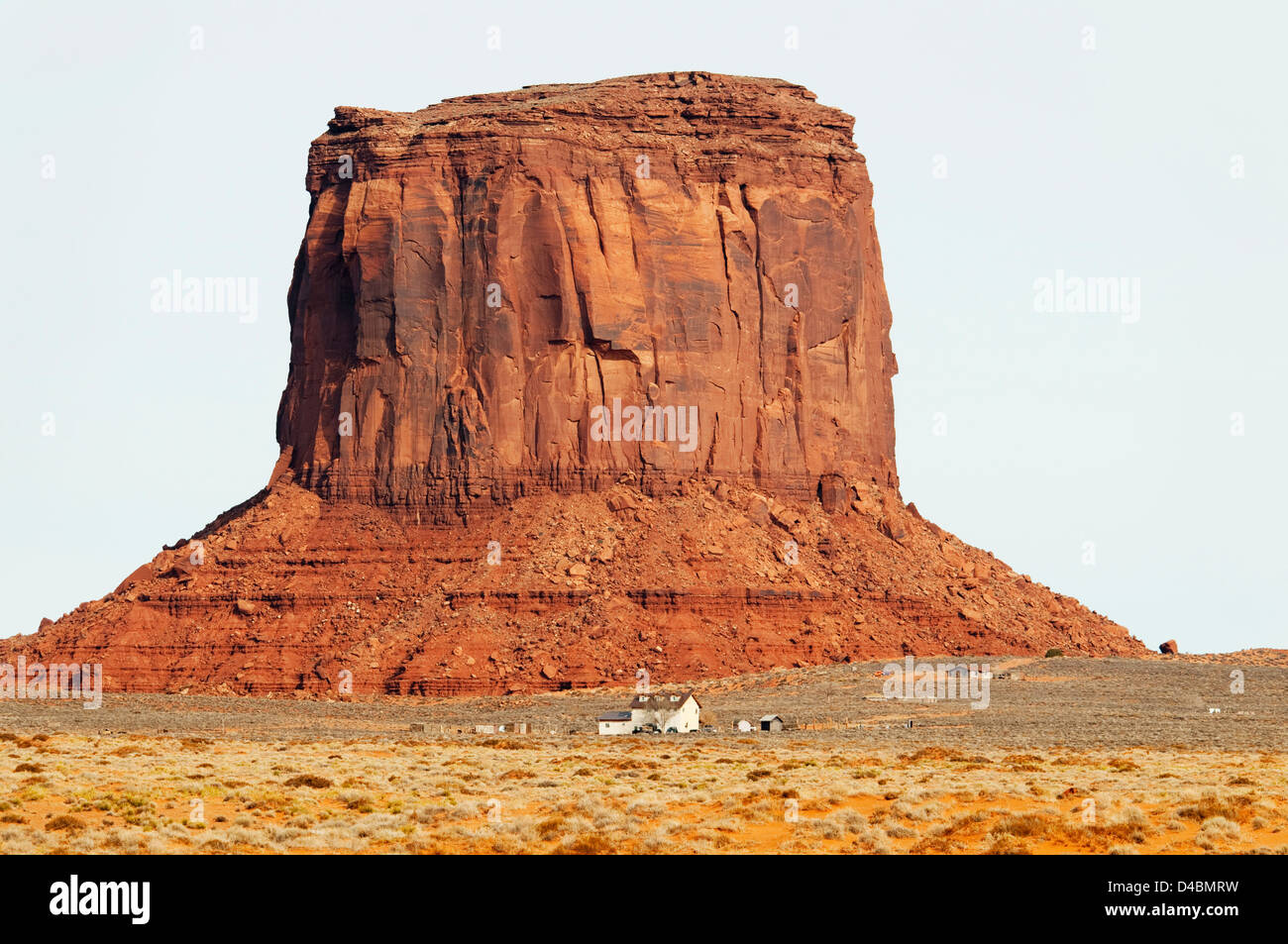 Merrick Butte in Monument Valley Navajo County, Arizona. Stati Uniti d'America Foto Stock
