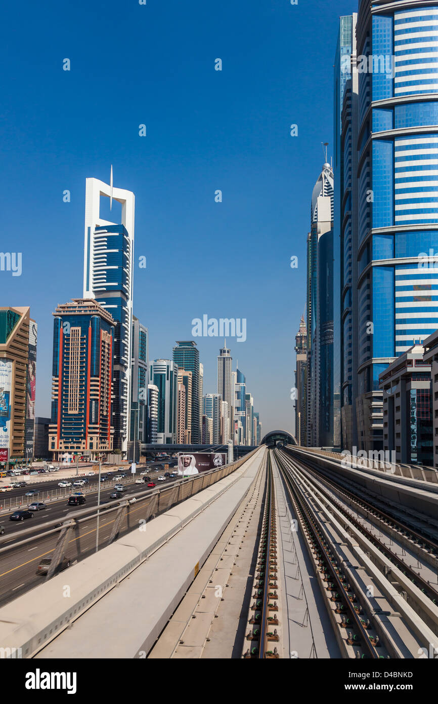Cityscape Dubai Foto Stock