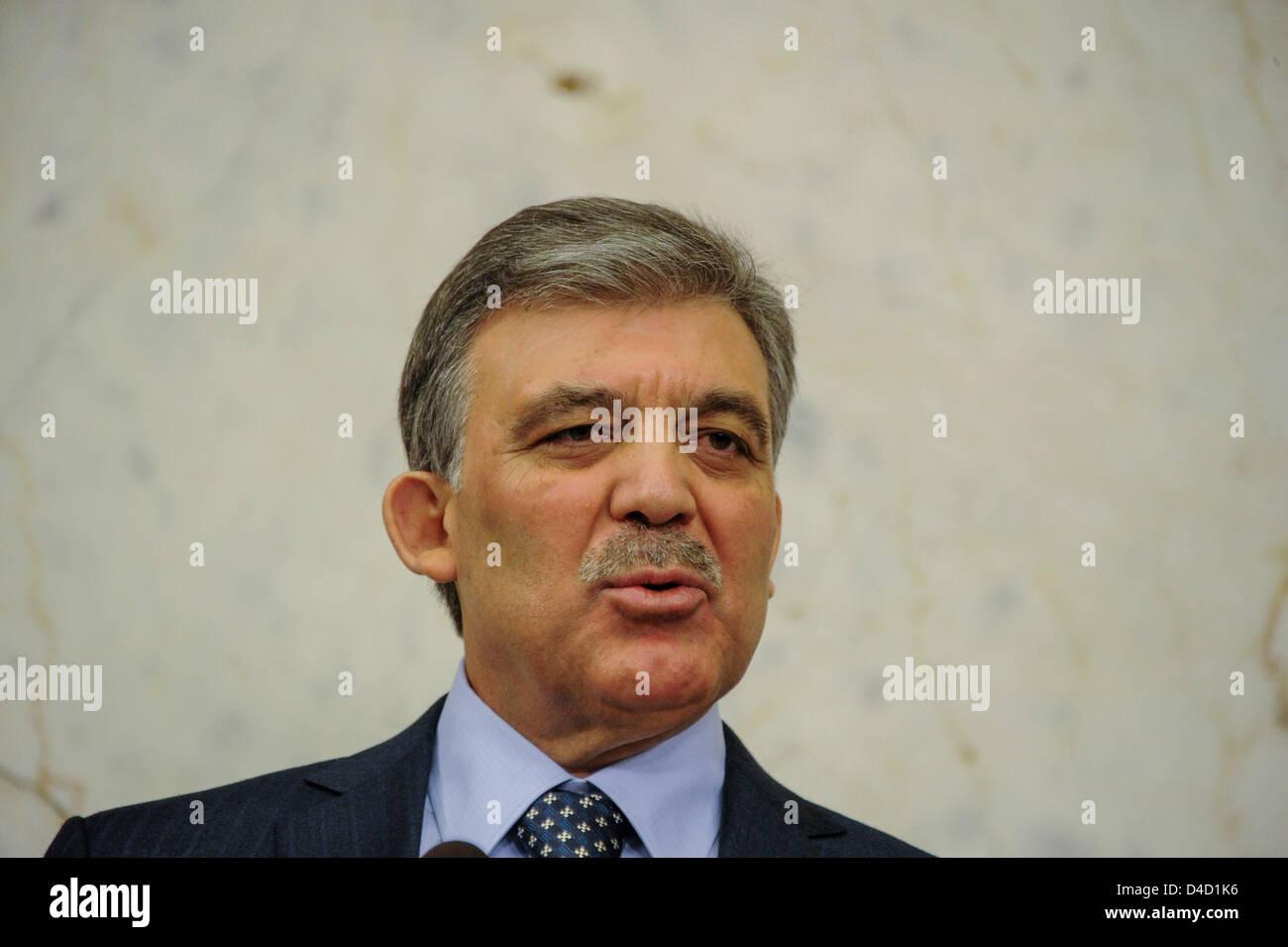 Stoccolma, Svezia. Xii Marzo 2013. Visita di Stato del Presidente dr. Abdullah Gül di Turchia - Credit: Rolf Adlercreutz / Alamy Live News Foto Stock