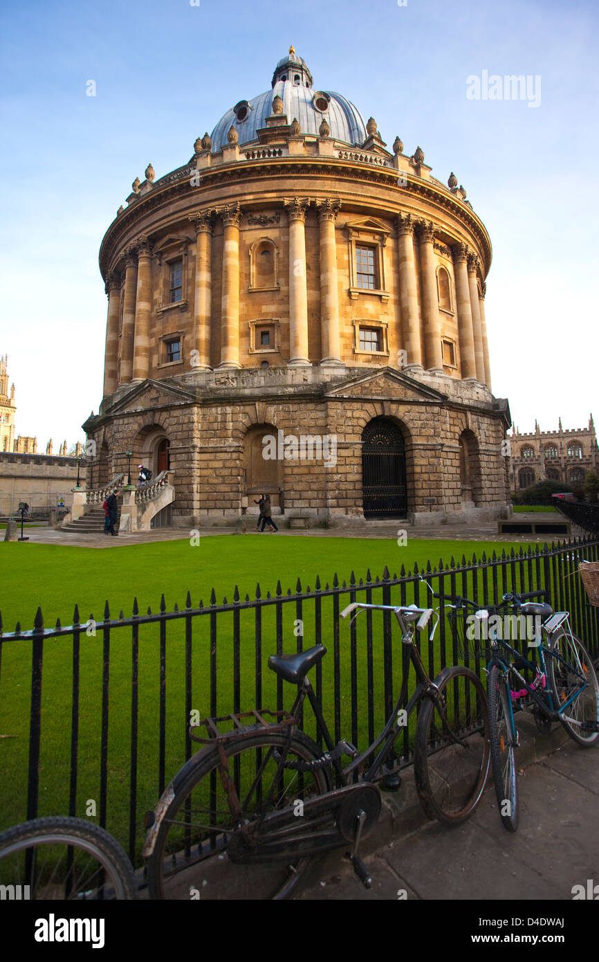 Radcliffe Camera biblioteca Bodleian Library di Oxford, England, Regno Unito Foto Stock