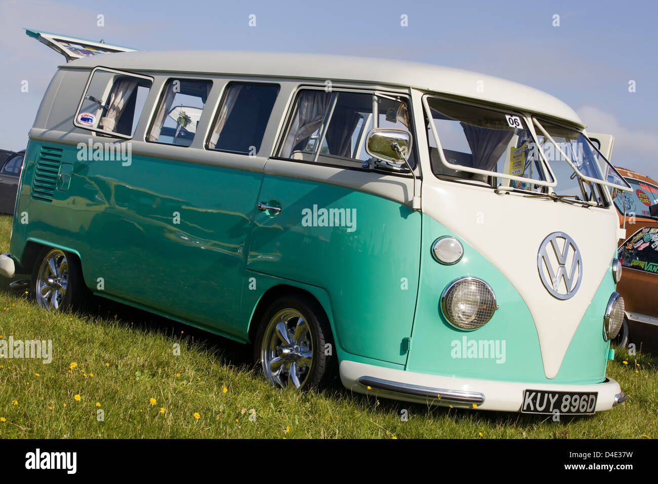 1966 Volkswagen Camper Van Foto Stock