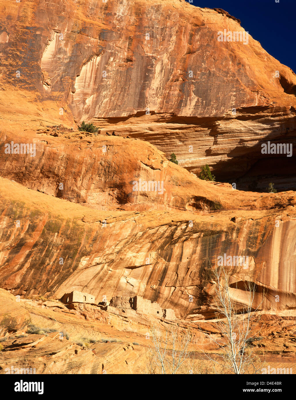 Il Canyon De Chelly Monumento Nazionale è un monumento nazionale situato nella parte nord-orientale della Arizona, vicino a Chinle. AZ Foto Stock