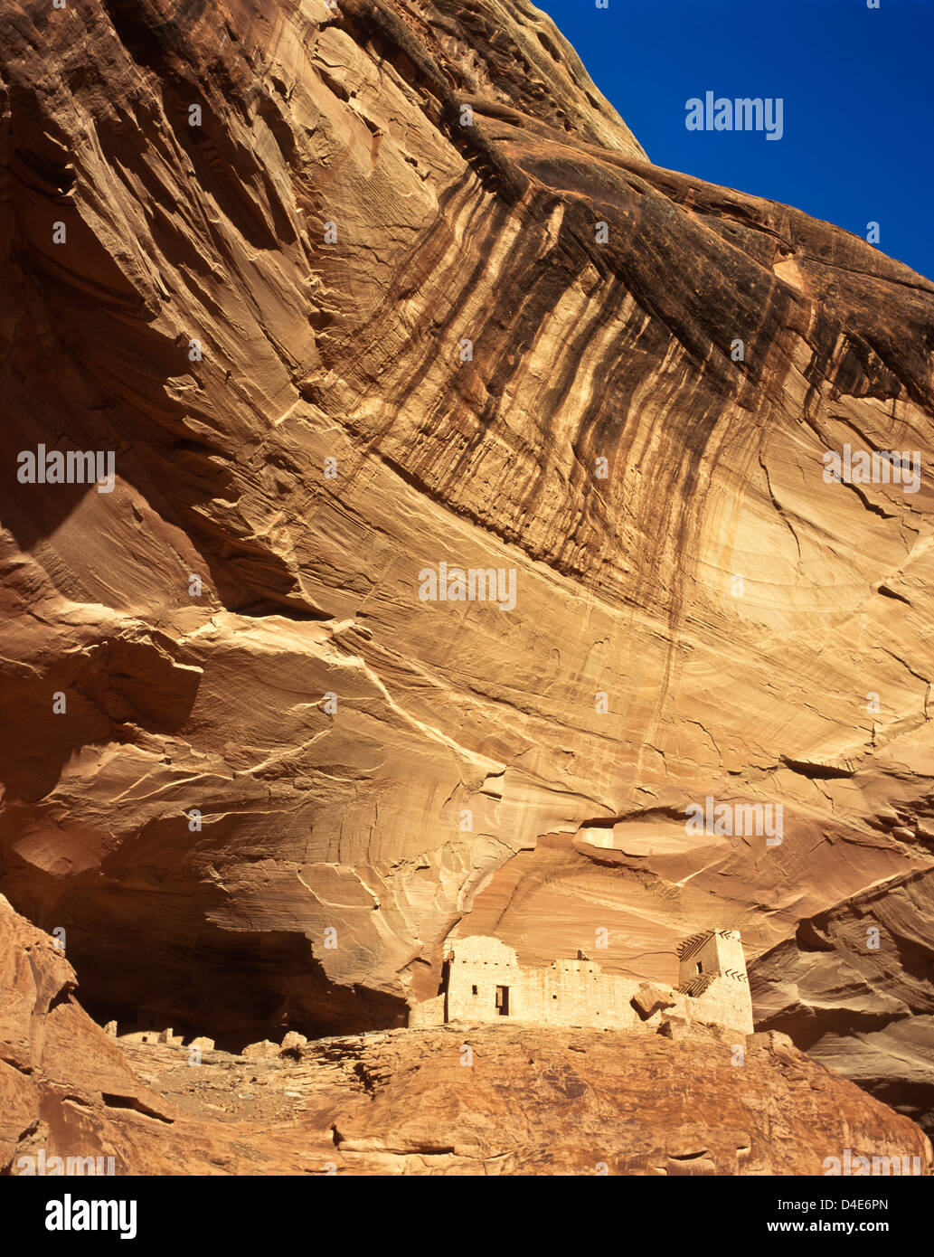 Mummia Grotta rovina, Canyon De Chelly, Arizona. Navajo Nation, Apache County. Stati Uniti d'America. Foto Stock