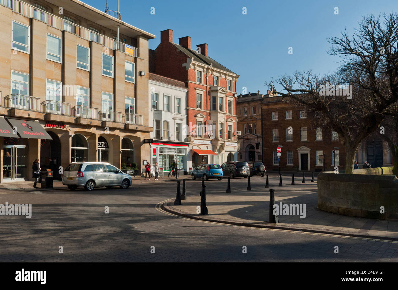 Legno collina nel centro di Northampton Foto Stock