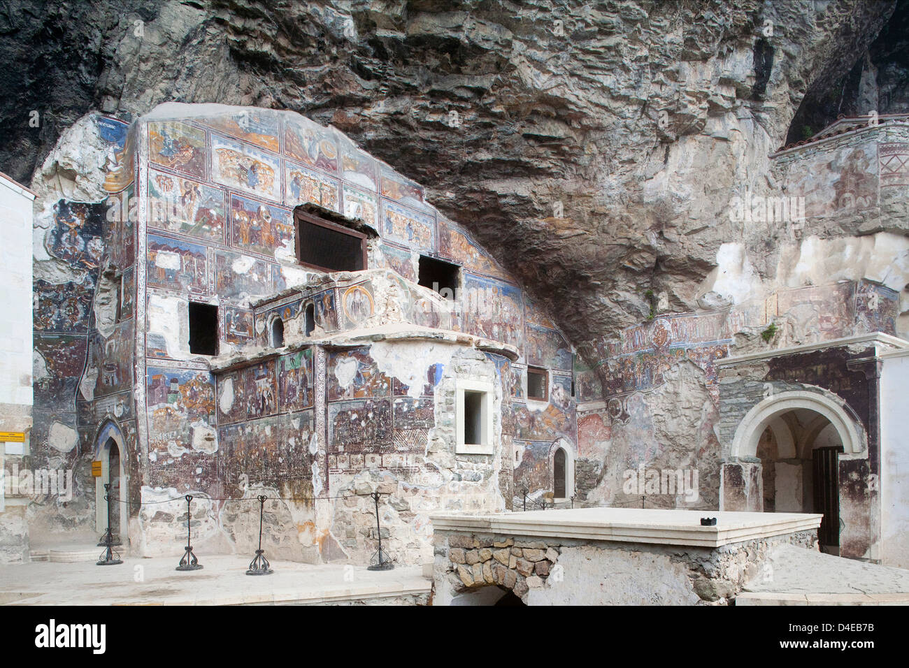 Monastero della Vergine Maria, sumela, Trabzon, Mar Nero, Turchia, Asia Foto Stock