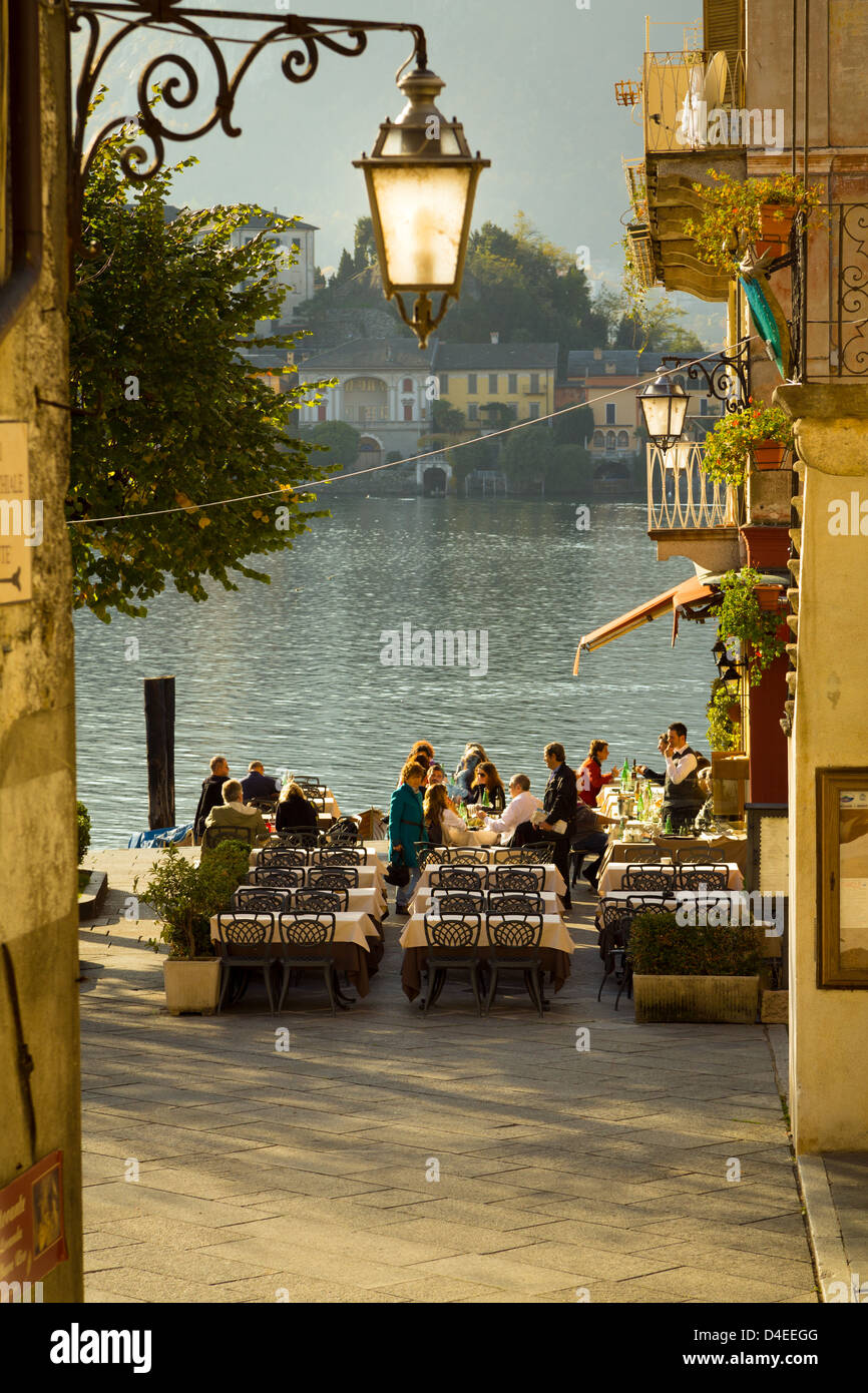Orta San Giulio, Piemonte, Italia, Europa Foto Stock