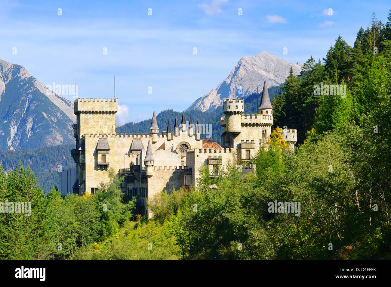 Seefeld Burg - castello di Seefeld 04 Foto Stock