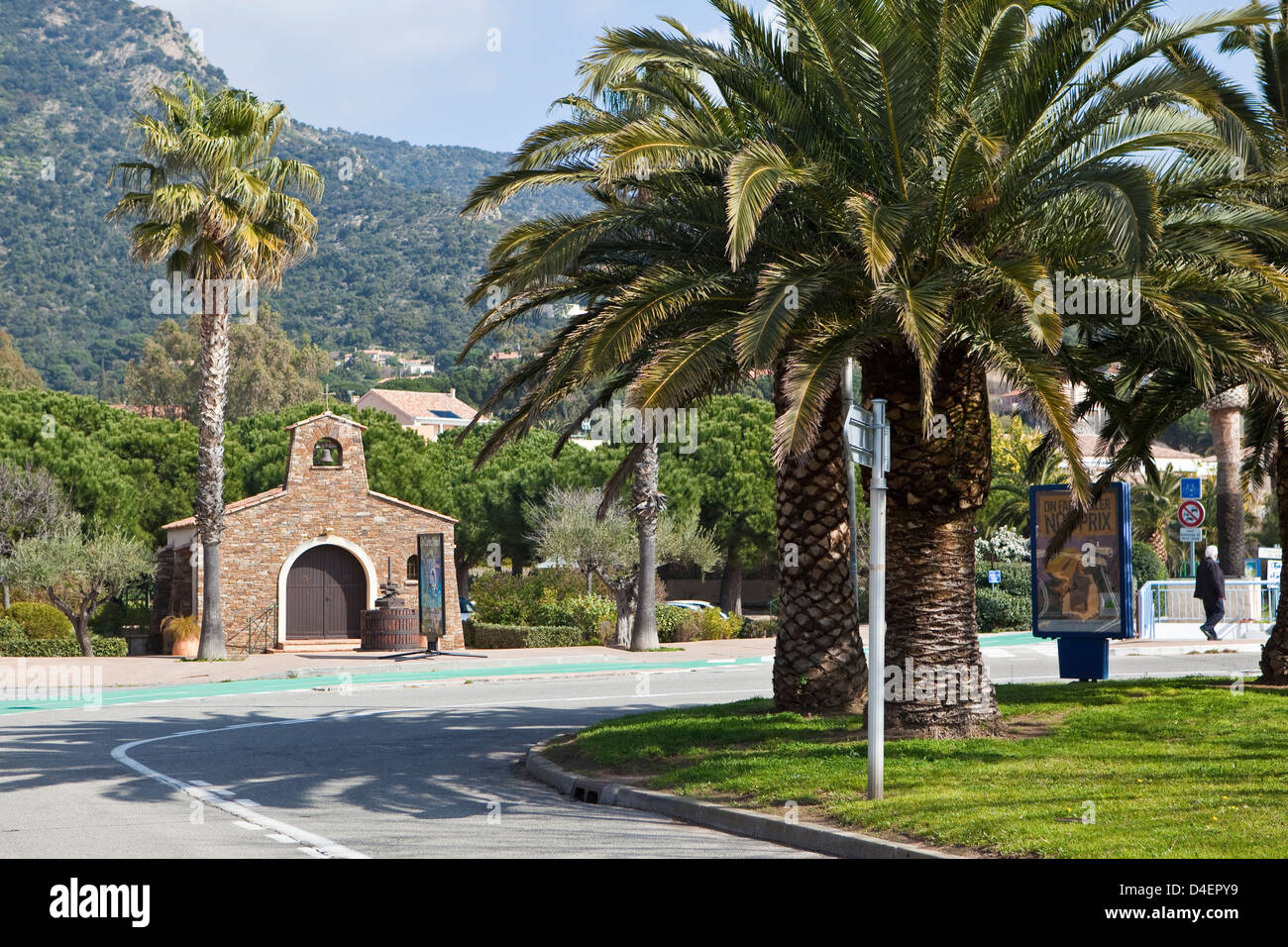 Escursioni in bicicletta Corniche des Maures tra Le Lavandou e Cavalaire : Saint Clair Foto Stock