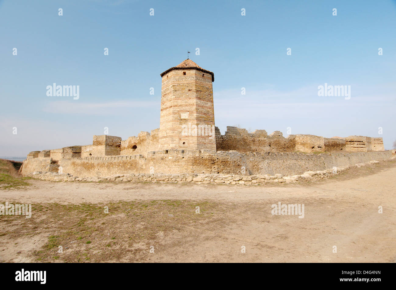 Akkerman fortezza (White rock, bianco fortezza), Belgorod-Dnestrovskiy , Ucraina, Europa orientale Foto Stock