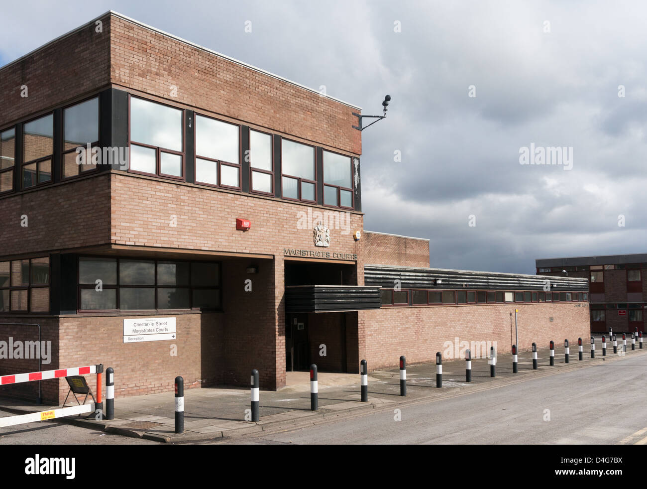 Chester le street Magistrates tribunali North East England Regno Unito Foto Stock