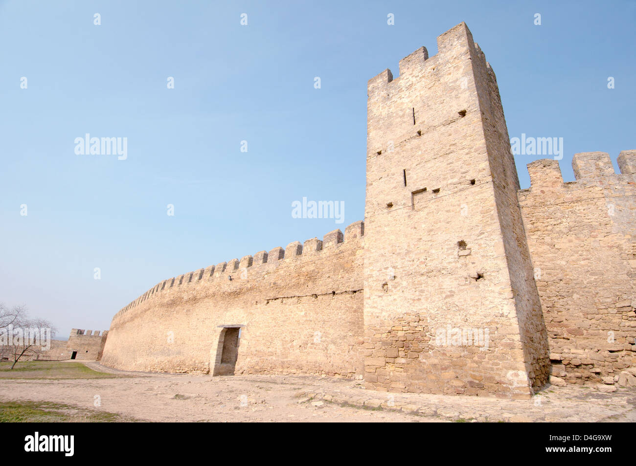 Akkerman fortezza (White rock, bianco fortezza), Belgorod-Dnestrovskiy , Ucraina, Europa orientale Foto Stock