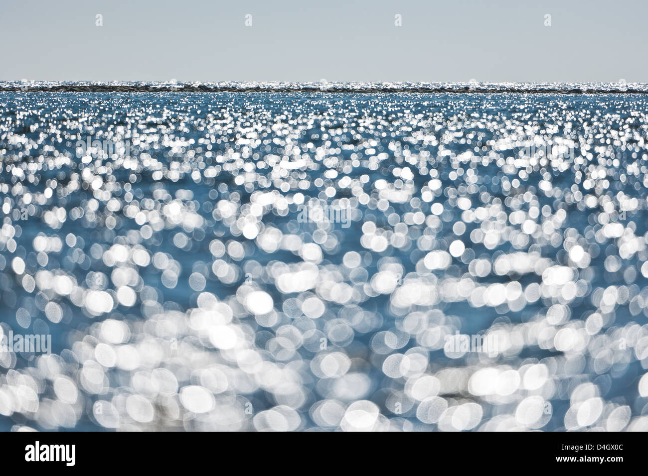 Acqua soleggiati in Halland, Svezia, Europa Foto Stock