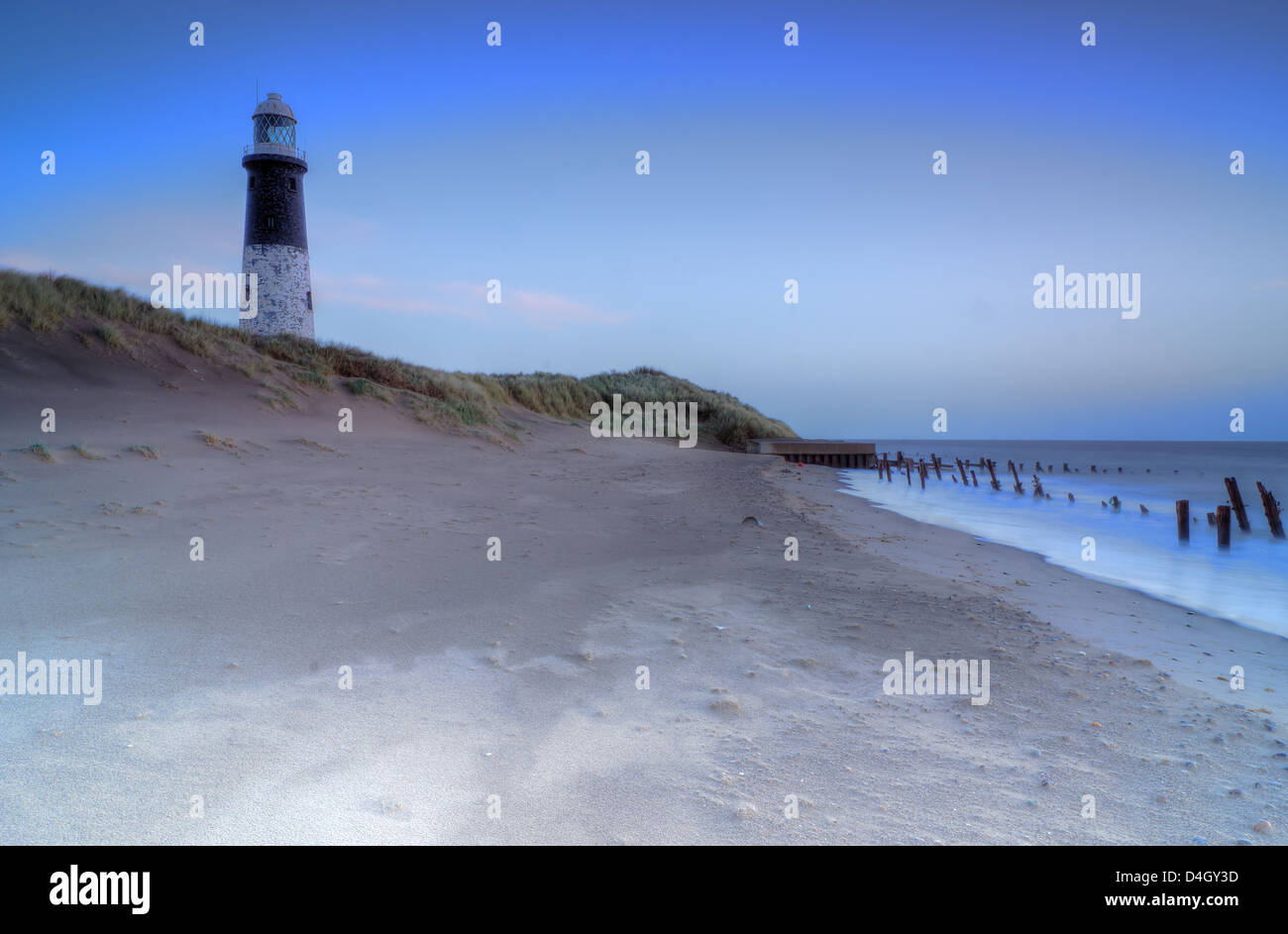 Disprezzare il punto sulla East Yorkshire coast Foto Stock