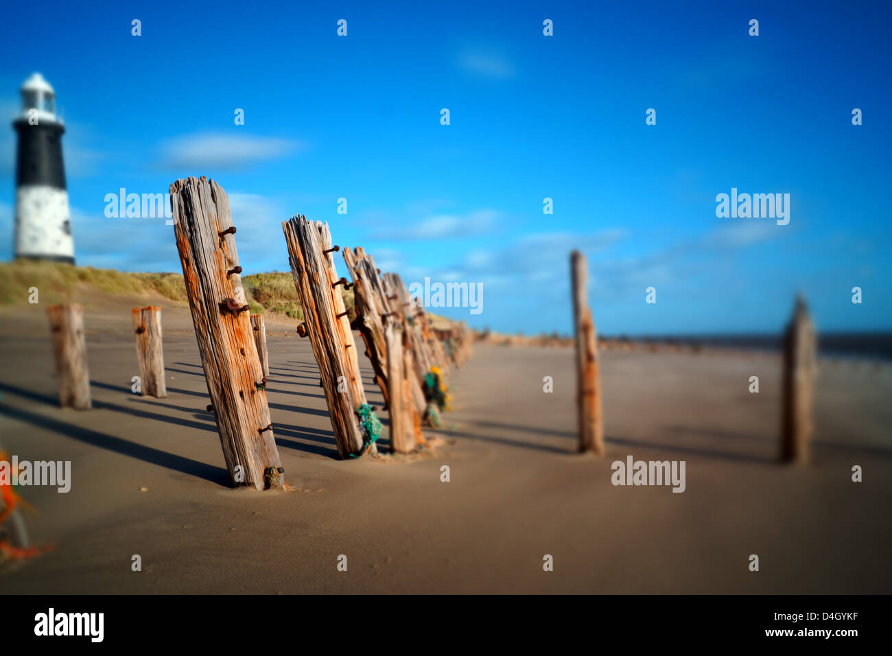 Disprezzare il punto sulla East Yorkshire coast Foto Stock