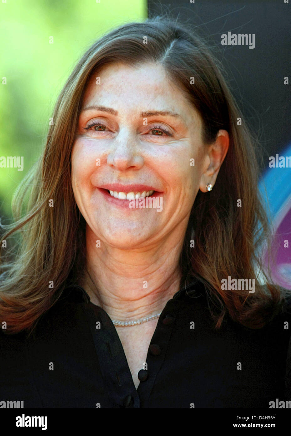 La foto mostra film americano produttore Lauren Shuler Donner durante la cerimonia per la nuova stella sulla Hollywood Walk of Fame in Hollywood, Los Angeles, 16 ottobre 2008. Foto: Hubert Boesl Foto Stock