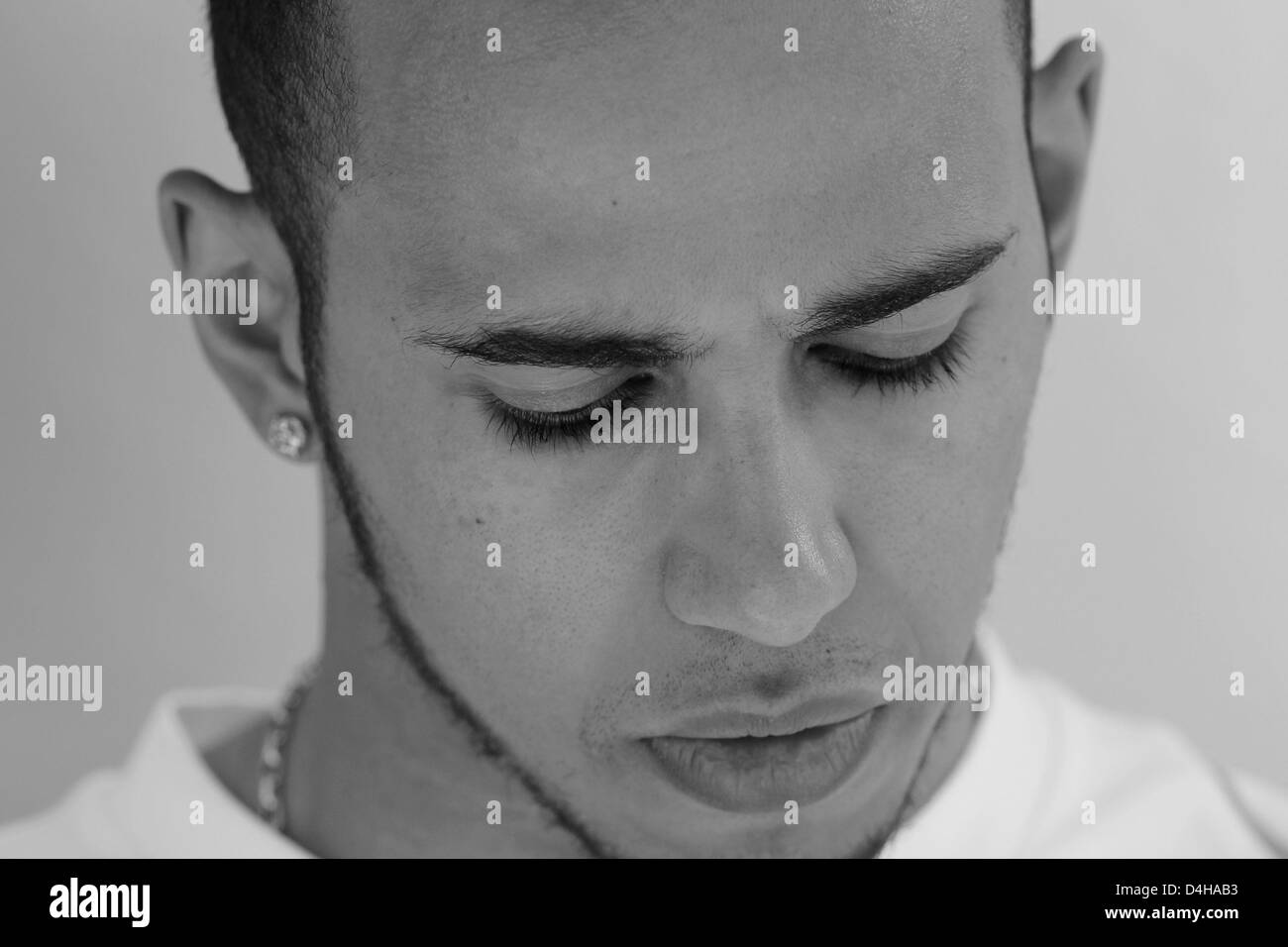 Melbourne, Australia. Il 14 marzo 2013. Motorsports: FIA Formula One World Championship 2013, il Gran Premio d'Australia, #10 Lewis Hamilton (GBR, Mercedes AMG Petronas Team di F1), il credito: dpa picture alliance / Alamy Live News Foto Stock