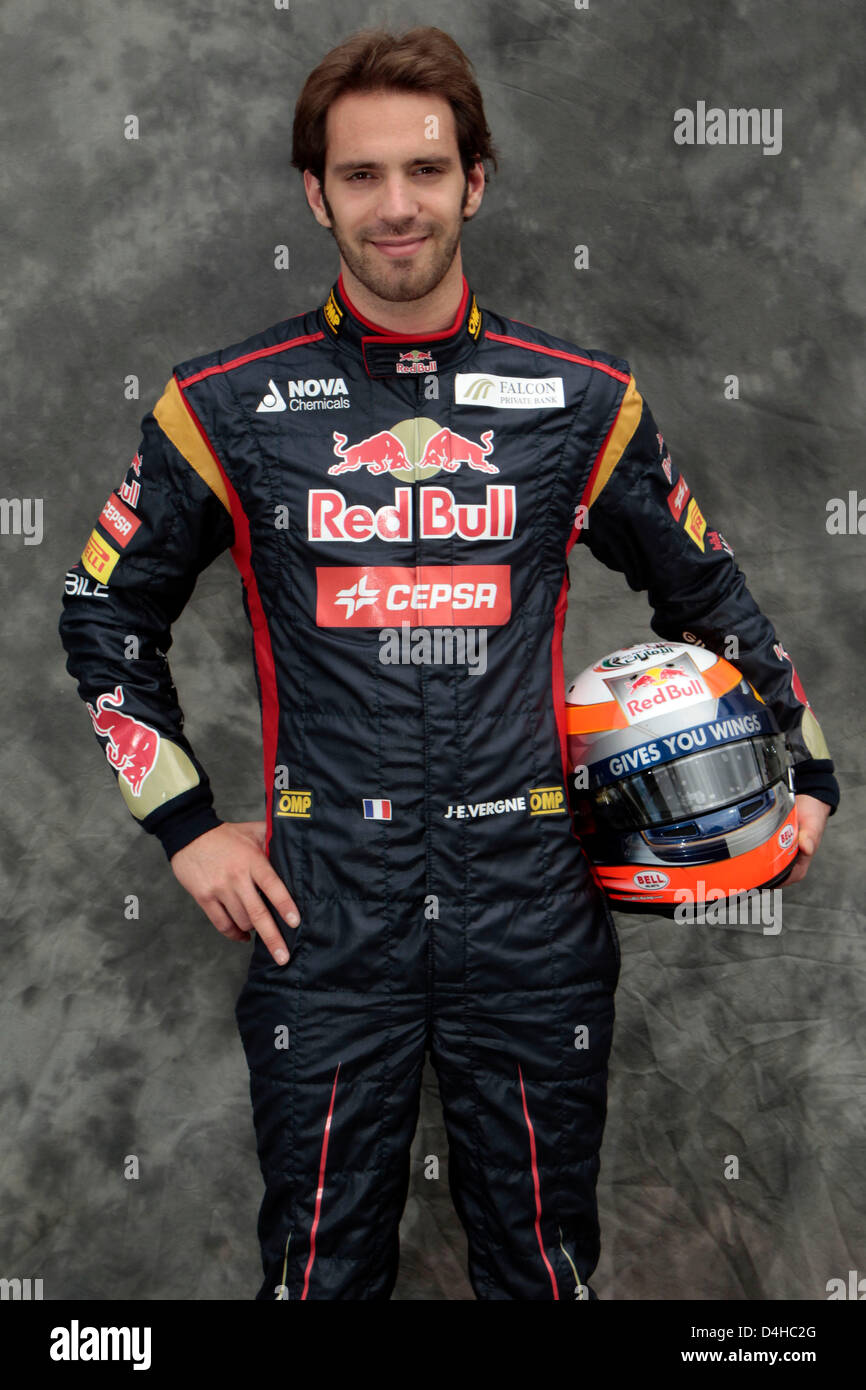 Melbourne, Australia. Il 14 marzo 2013. Motorsports: FIA Formula One World Championship 2013, il Gran Premio d'Australia, #18 Jean-Eric Vergne (FRA, la Scuderia Toro Rosso), Credit: dpa picture alliance / Alamy Live News Foto Stock