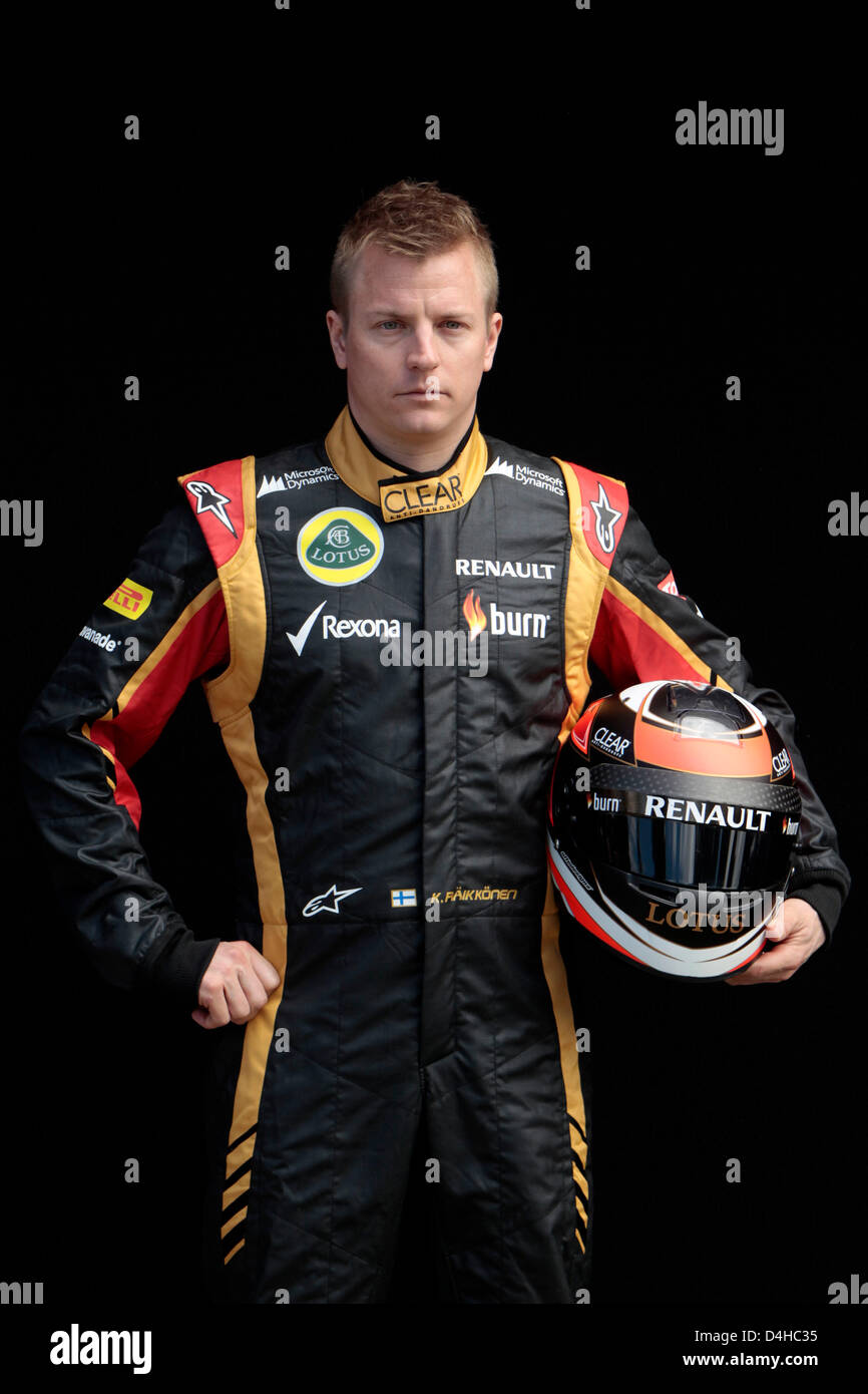 Melbourne, Australia. Il 14 marzo 2013. Motorsports: FIA Formula One World Championship 2013, il Gran Premio d'Australia, #7 Kimi Raeikkoenen (FIN, Team Lotus F1), il credito: dpa picture alliance / Alamy Live News Foto Stock