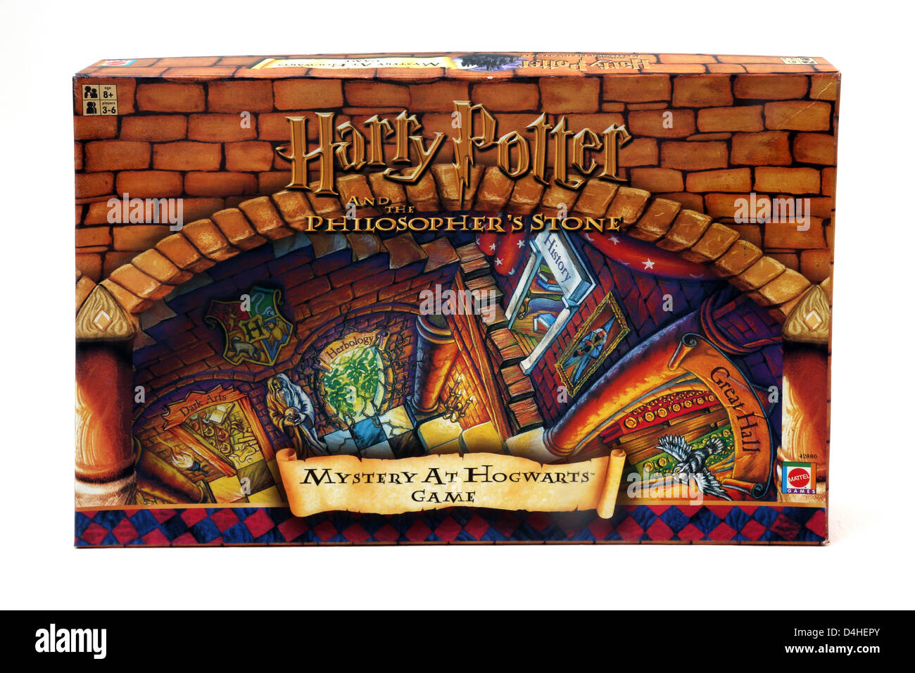 Harry Potter e la pietra filosofale tavolo mistero a Hogwarts Foto Stock