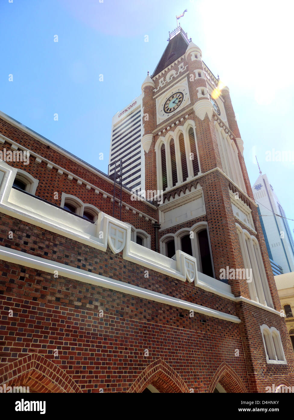 PERTH, Australia. Trinità Uniting Chiesa a 97 William Street. Foto Tony Gale Foto Stock