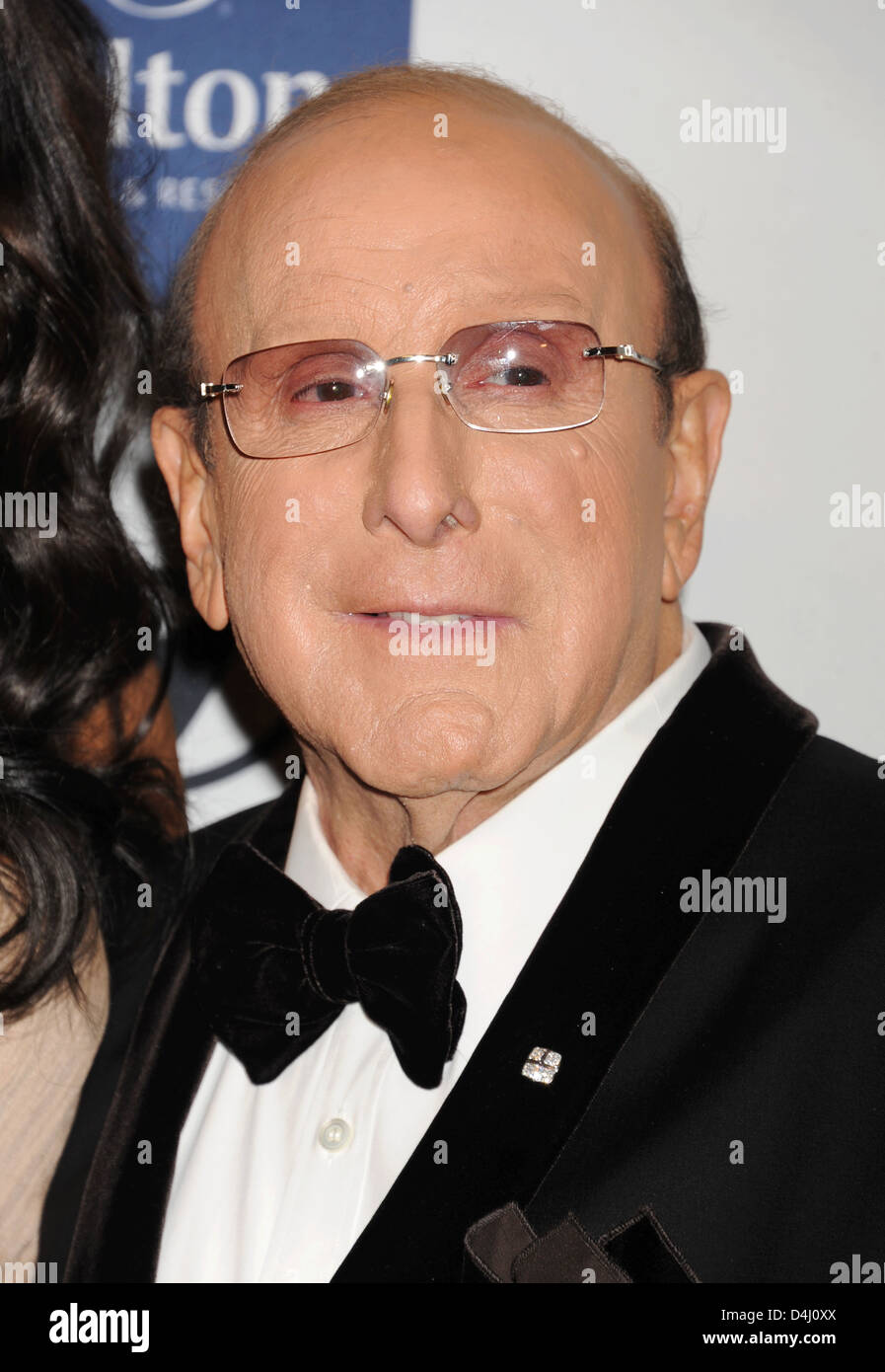 CLIVE DAVIS US produttore record nel febbraio 2013. Foto di Jeffrey Mayer. Foto Stock