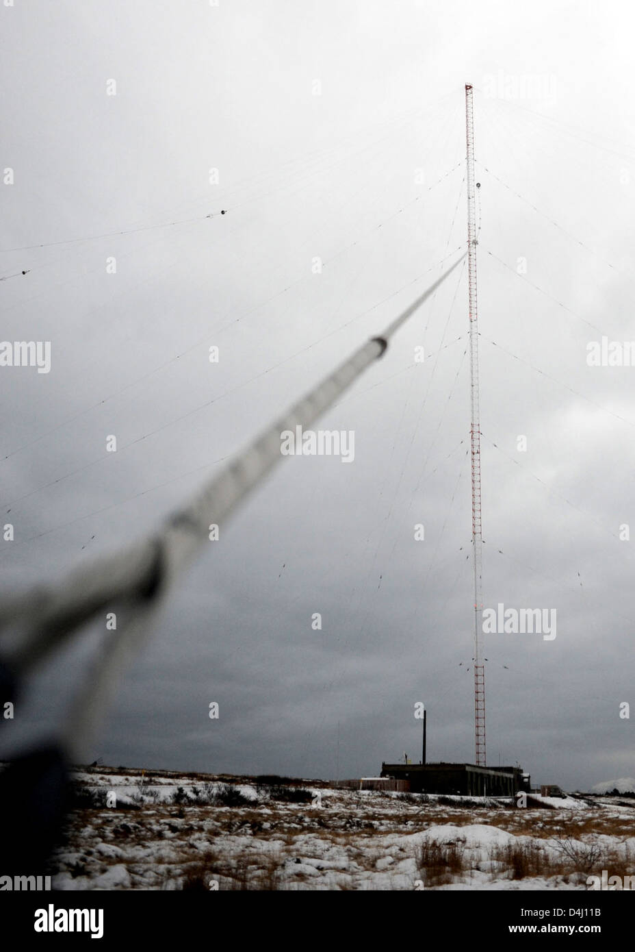 L'8 febbraio 2010, il segnale Loran-C fu ufficialmente interrotto, segnando un cambiamento significativo nei sistemi di navigazione globali. Il segnale era stato utilizzato per decenni per la navigazione marittima e aerea. Foto Stock