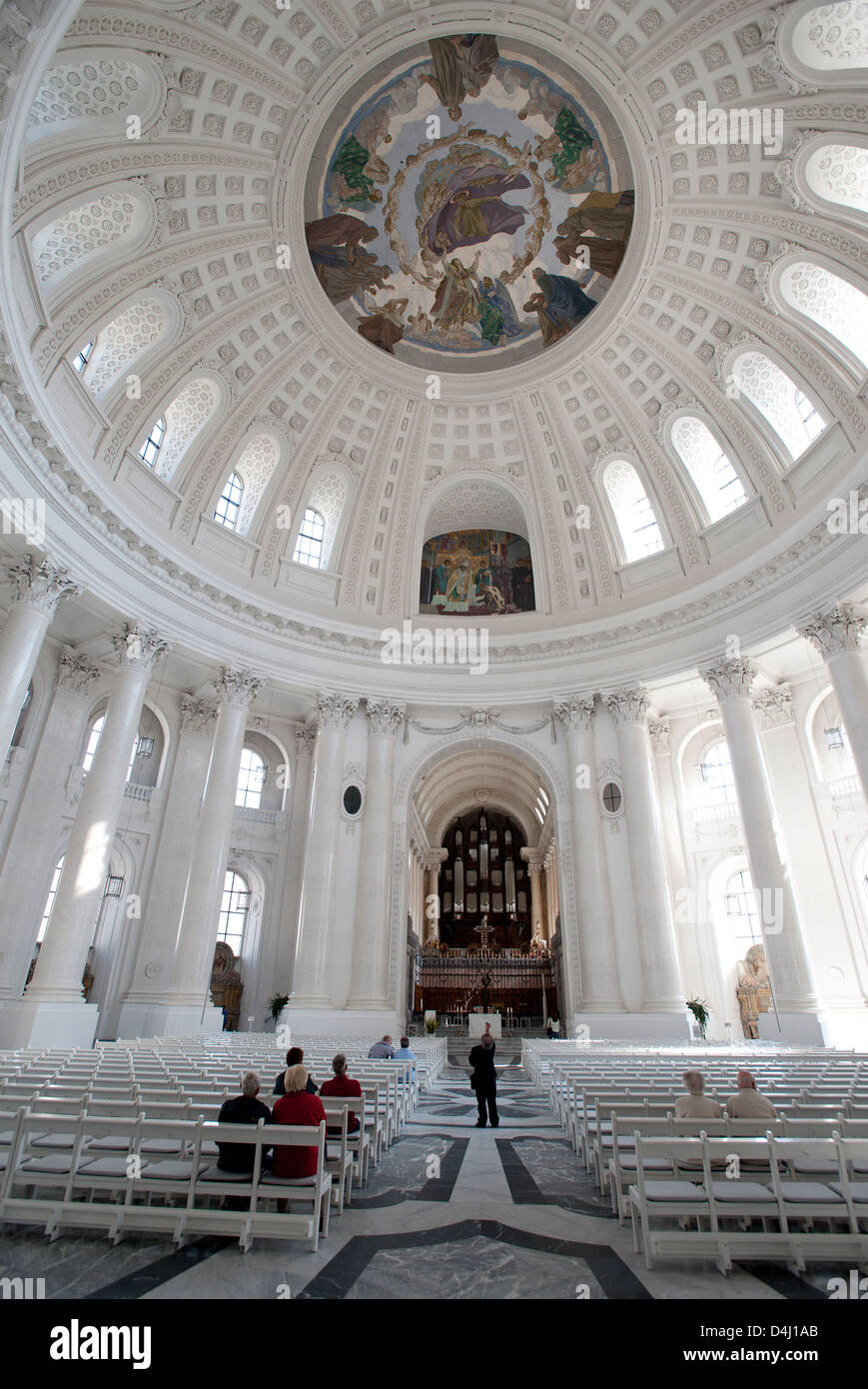 San Biagio, Germania, la cupola della cattedrale di San Biagio Foto Stock