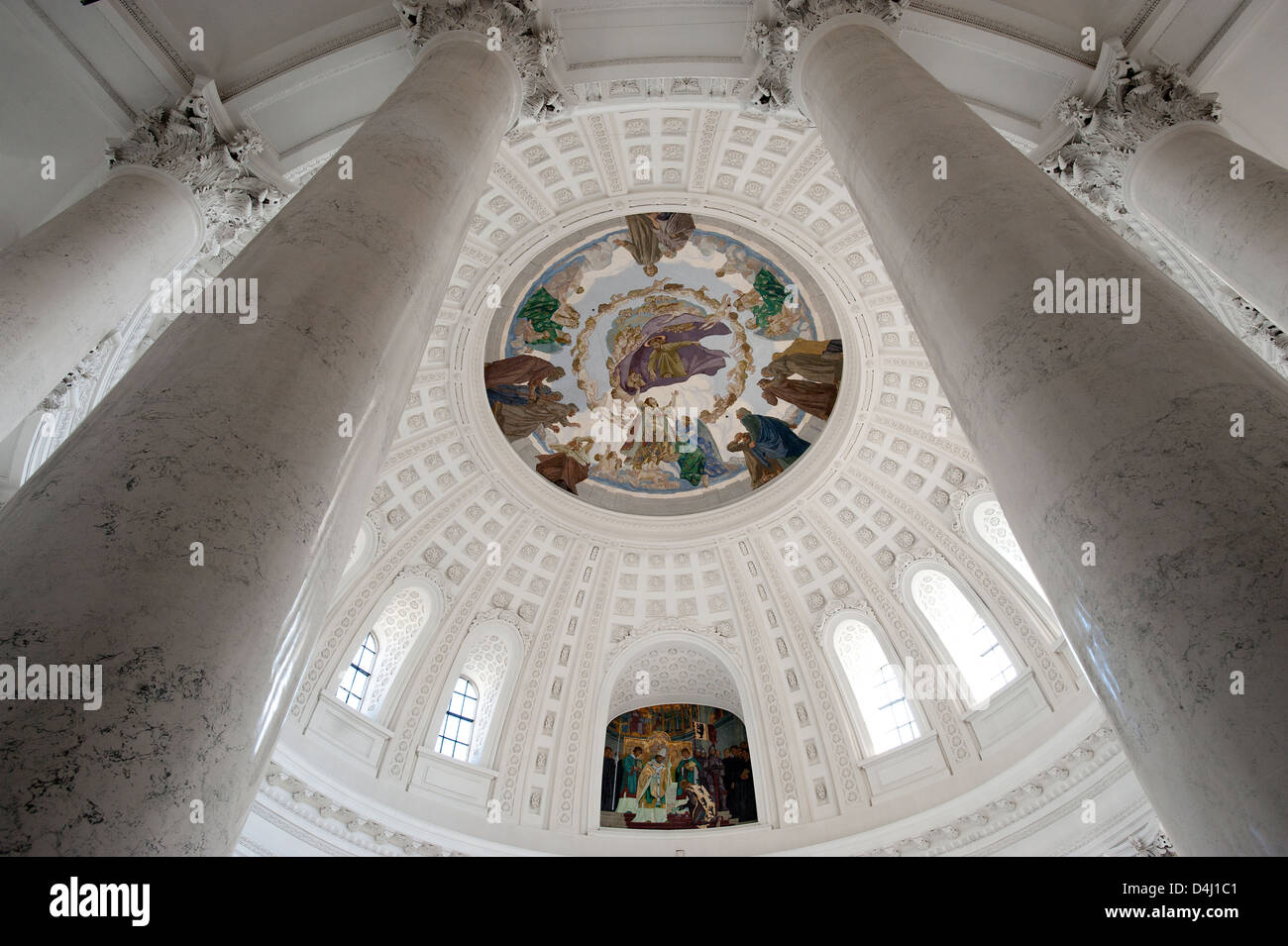 San Biagio, Germania, la cupola della cattedrale di San Biagio Foto Stock