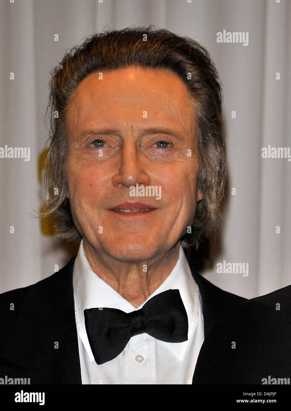 Attore statunitense Christopher Walken pone in sala stampa durante la 81st annuale di Academy Awards al Kodak Theatre di Los Angeles, CA, Stati Uniti, 22 febbraio 2009. Foto: Hubert Boesl Foto Stock