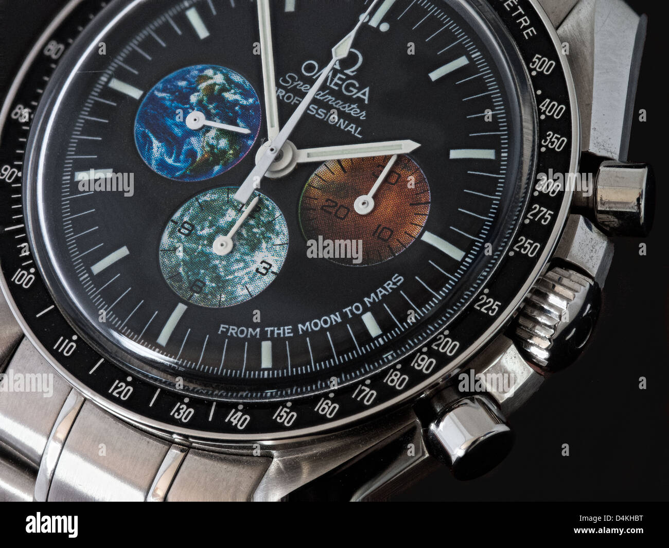 Omega Speedmaster Moon Watch Foto stock - Alamy