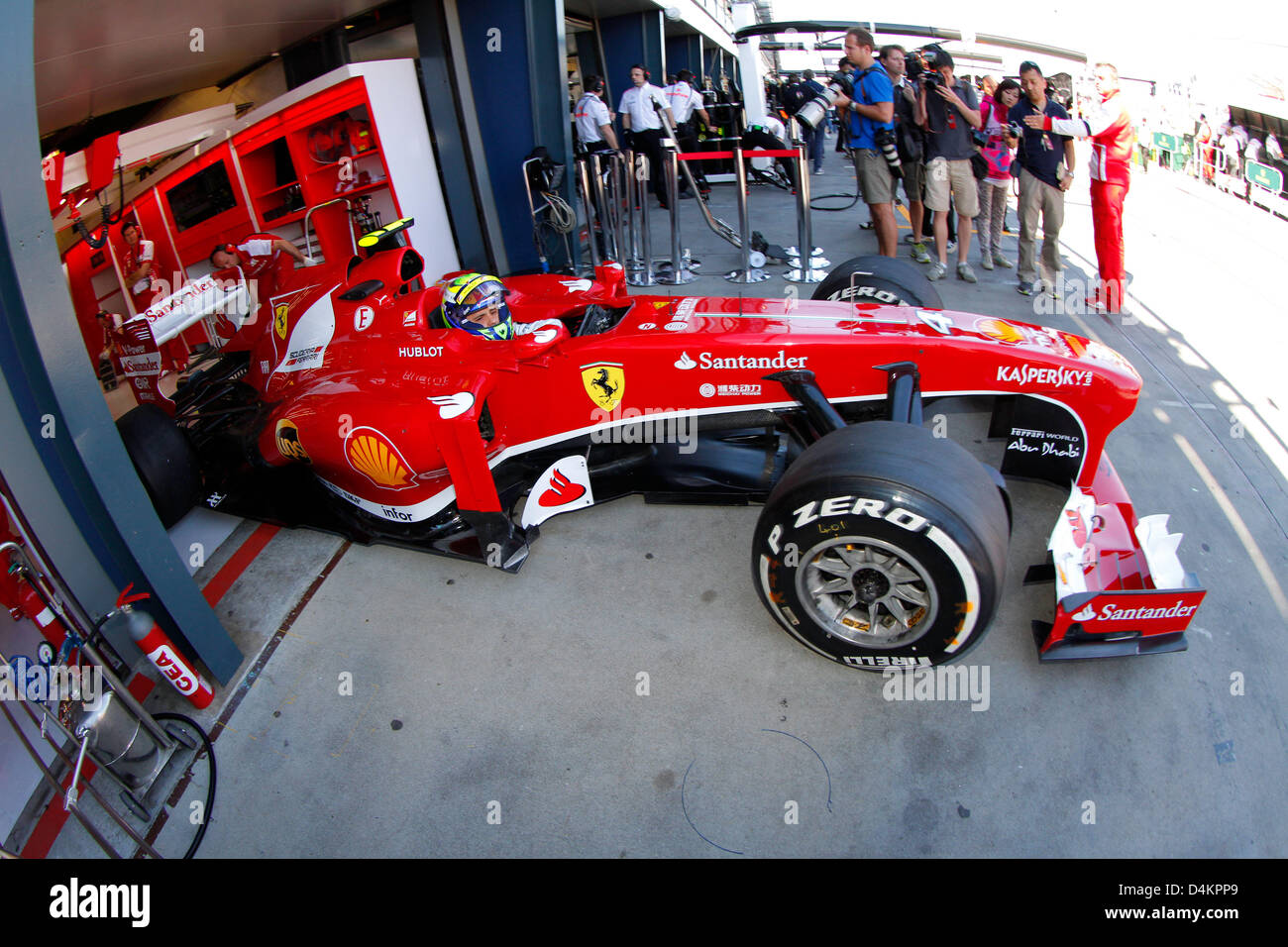 Melbourne, Australia. Il 15 marzo 2013. Formula 1 Gran Premio d'Australia di pratica. Felipe Massa, la Scuderia Ferrari, foto:mspb/ Damir Ivka/dpa/Alamy Live News Foto Stock