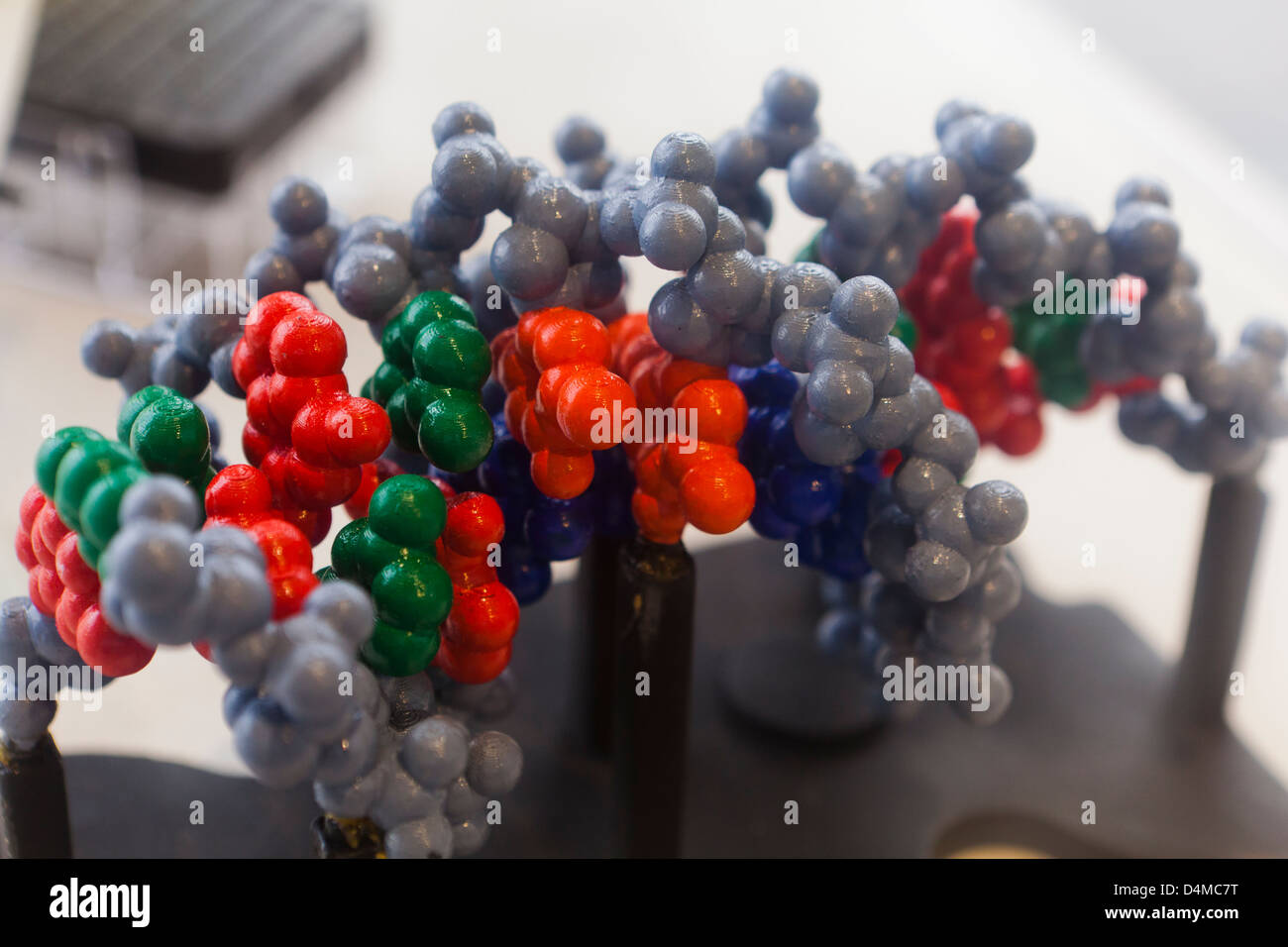 Desossiribonucleico modello di DNA Foto Stock