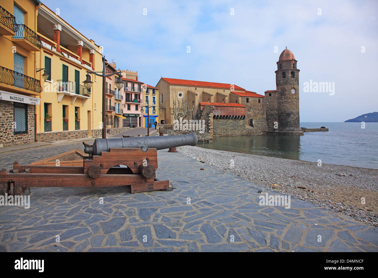 Francia, Lanquedoc-Roussillon, Pyrènèes-Orientales, Collioure Foto Stock