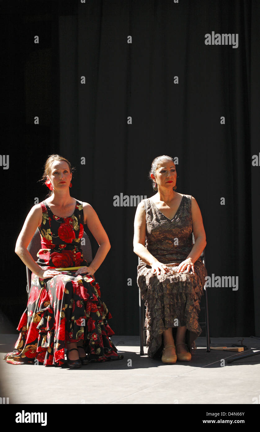 costume nero Flamenco per le ragazze
