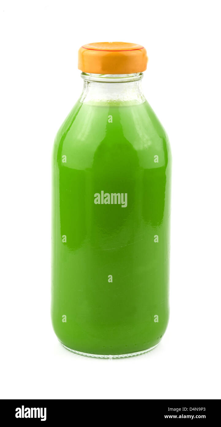 Bottiglia degli alimenti del bambino close up Foto Stock