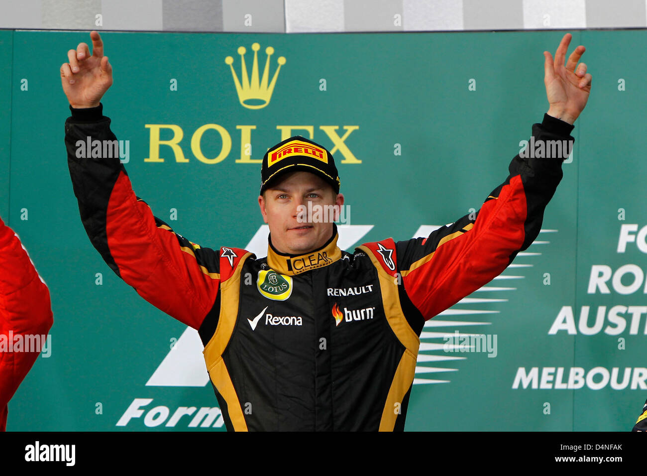 Motorsports: FIA Formula One World Championship 2013, il Gran Premio d'Australia, #7 Kimi Raeikkoenen (FIN, Team Lotus F1), Foto Stock