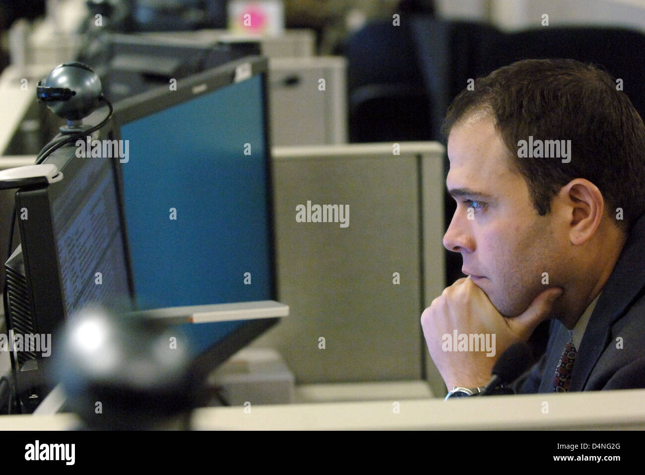 Unità di FDA mobilita per situazioni di emergenza - Emergency Operations Center (EOC) Foto Stock