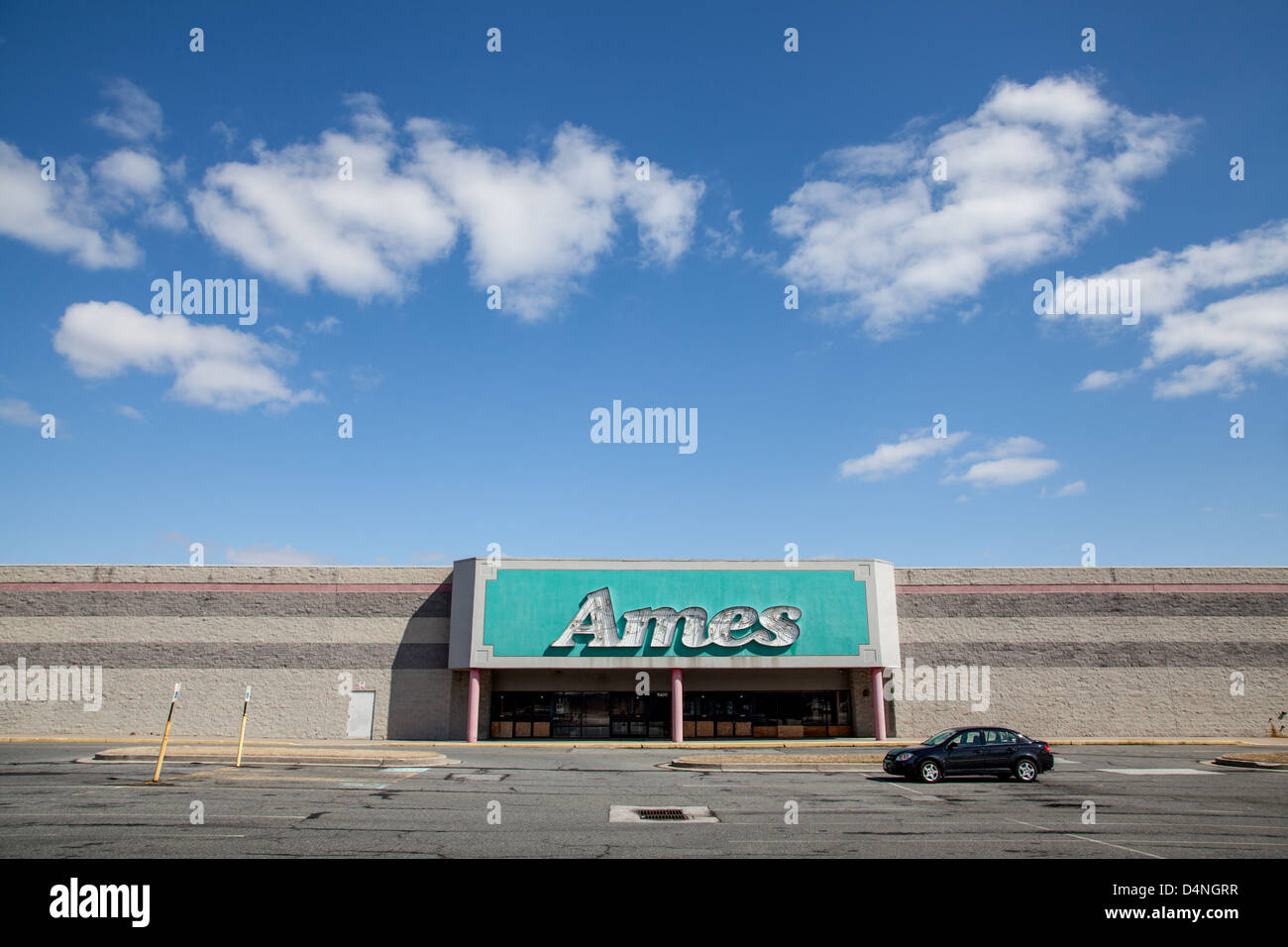 Un fallimento Ame del negozio nella contea di Baltimore, Maryland Foto Stock Un fallimento Ame del negozio nella contea di Baltimore, Maryland Foto Stock