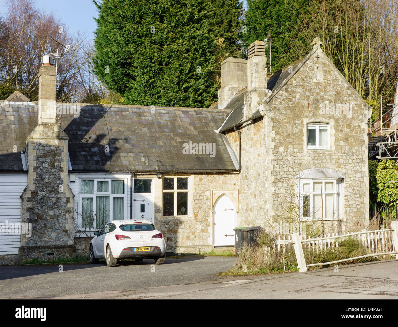 La vecchia scuola Harbledown Canterbury Kent England Foto Stock