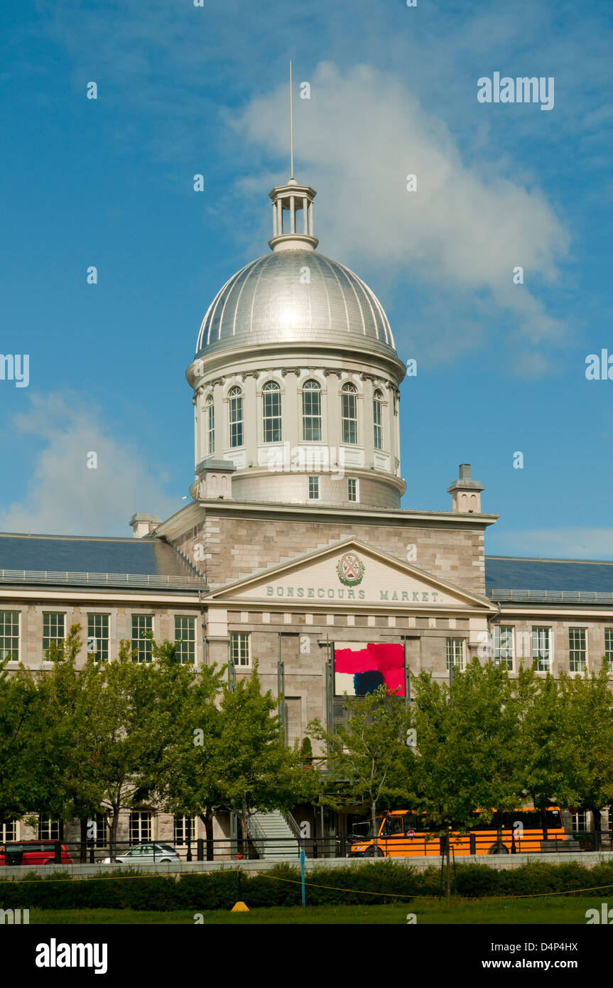 Mercato di Bonsecours, Montreal, Quebec, Canada Foto Stock