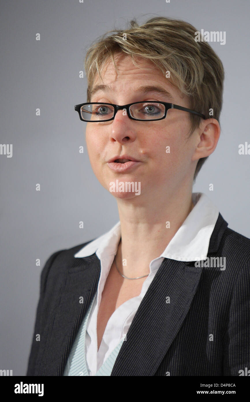 Berlino, Germania, Silke Klumb, managing director di tedesco di Aiuto Aids Foto Stock