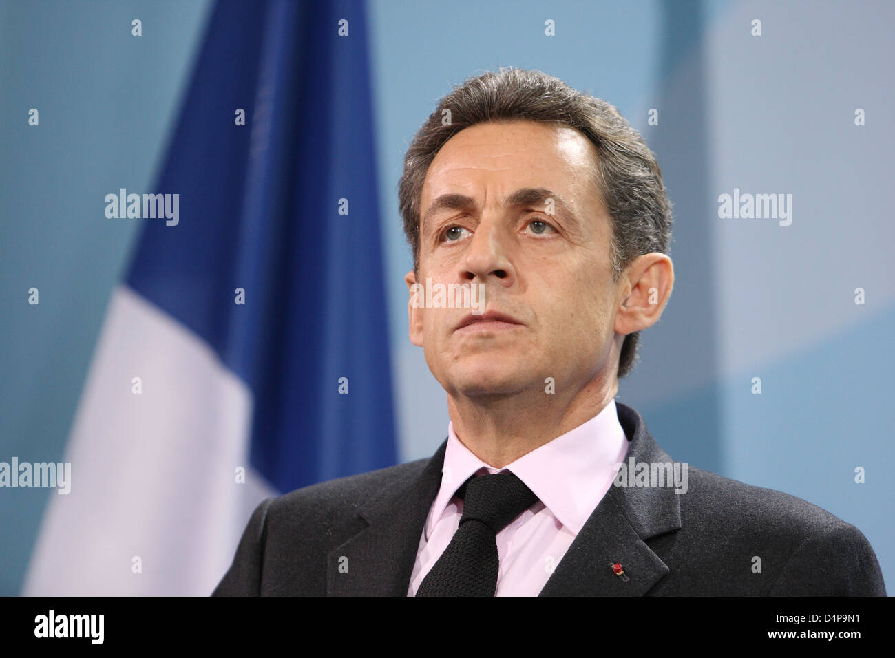 Berlino, Germania, Nicolas Sarkozy, Presidente della Repubblica francese Foto Stock