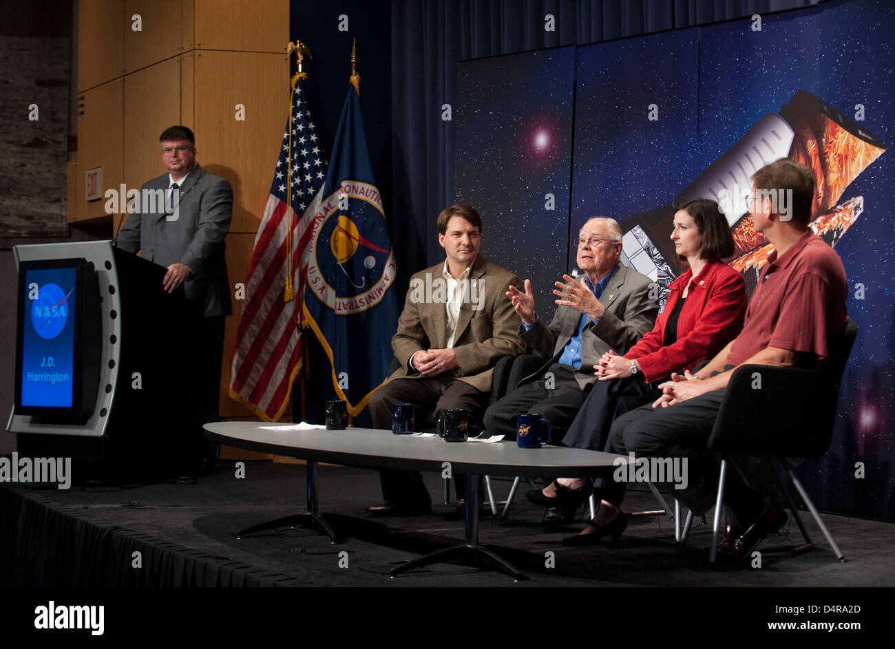 Keplero conferenza stampa (200908060006HQ) Foto Stock