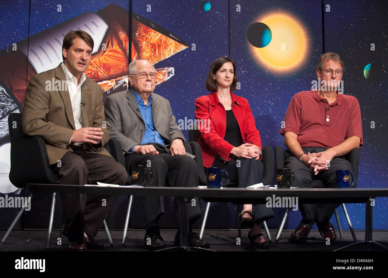Keplero conferenza stampa (200908060001HQ) Foto Stock