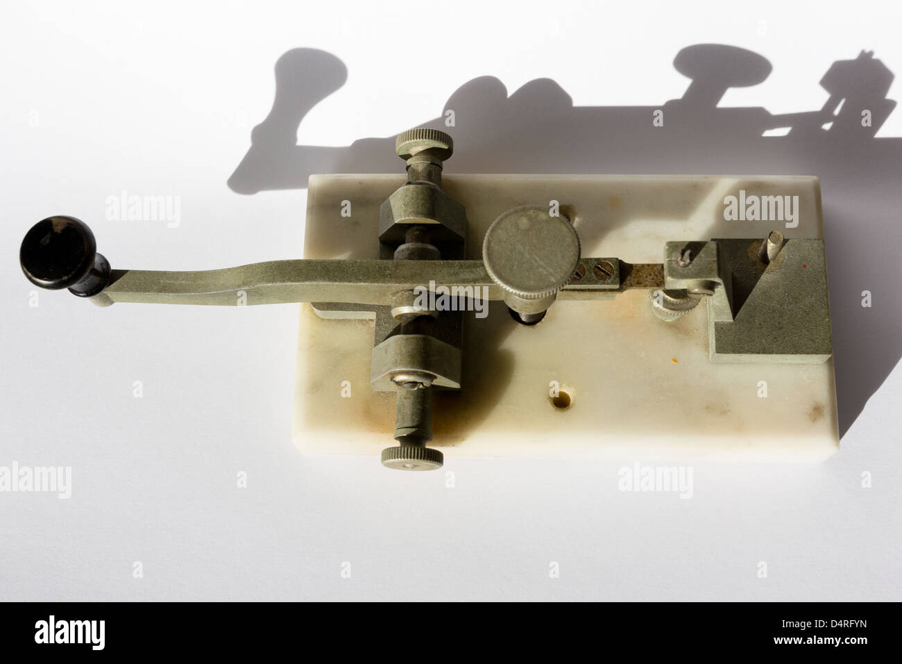 Chiave Morse In Lega Alluminio - Portatile Per Radioamatori E Telegrafia - Foto 6