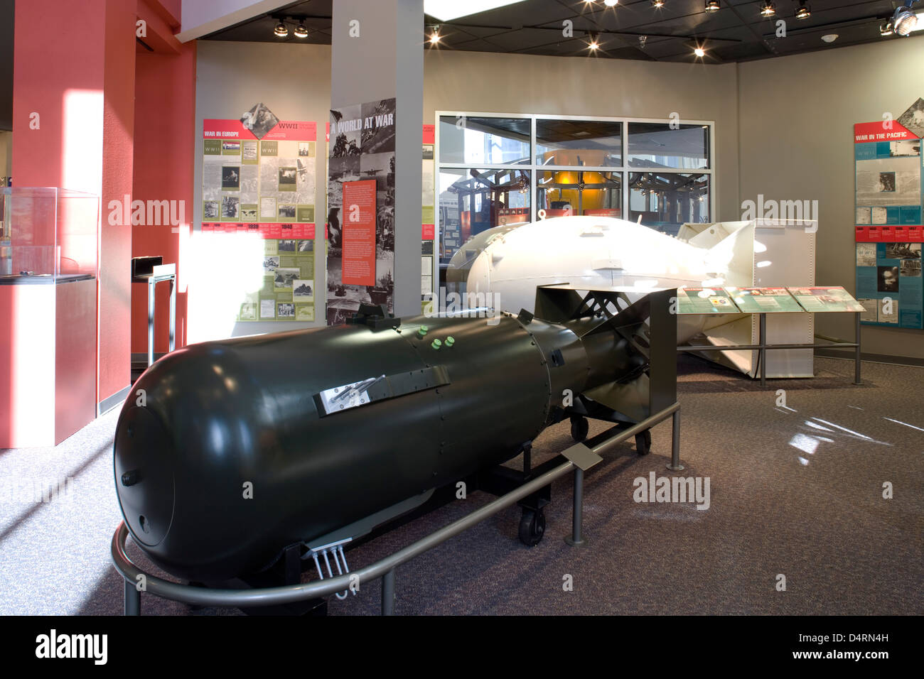 Los Alamos: Bradbury Science Museum / 'Tall Boy & Fat Man' bomba atomica Foto Stock