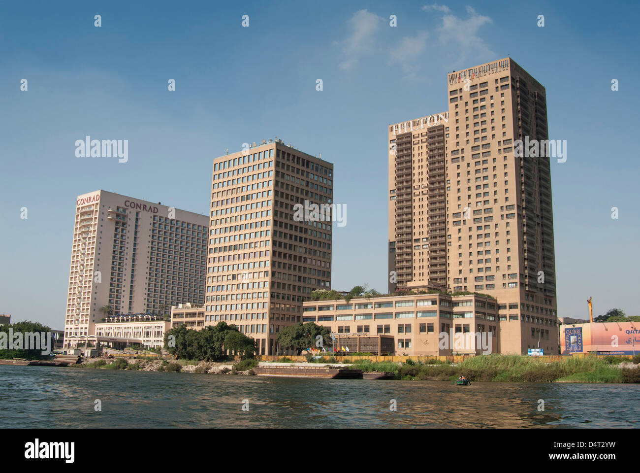 Wekalat el Balah, Fiume Nilo al Cairo, Egitto, Nord Africa Foto Stock